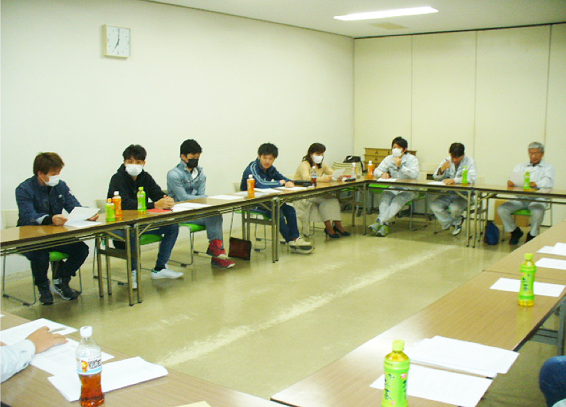 安全対策会議風景